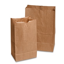 Standard Grocery Bag Handle Kraft bags  carry paper kraft