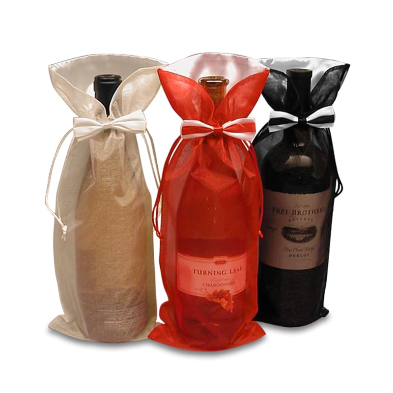 organza wine bags