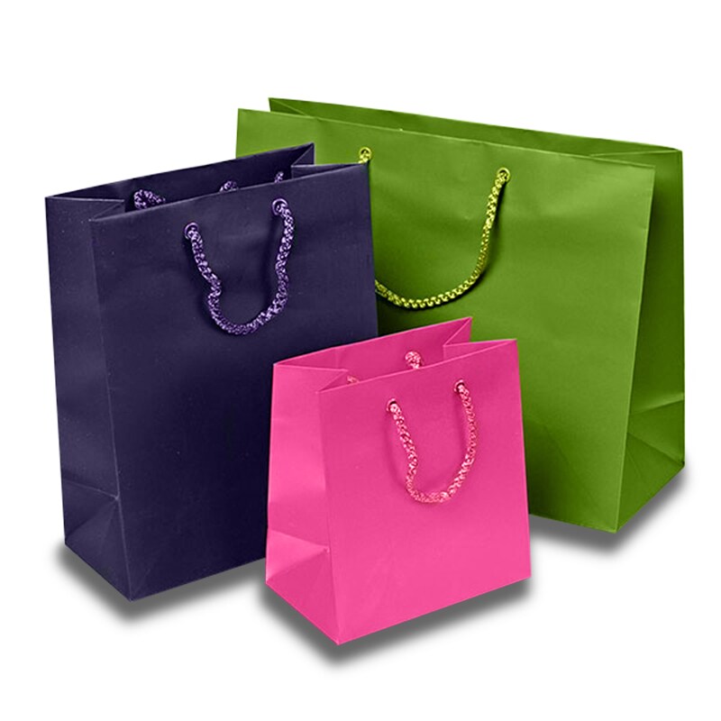 ... matte finish brightly colored euro tote bag our bags are made of heavy