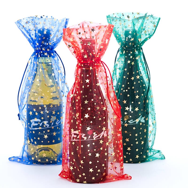 organza wine bags