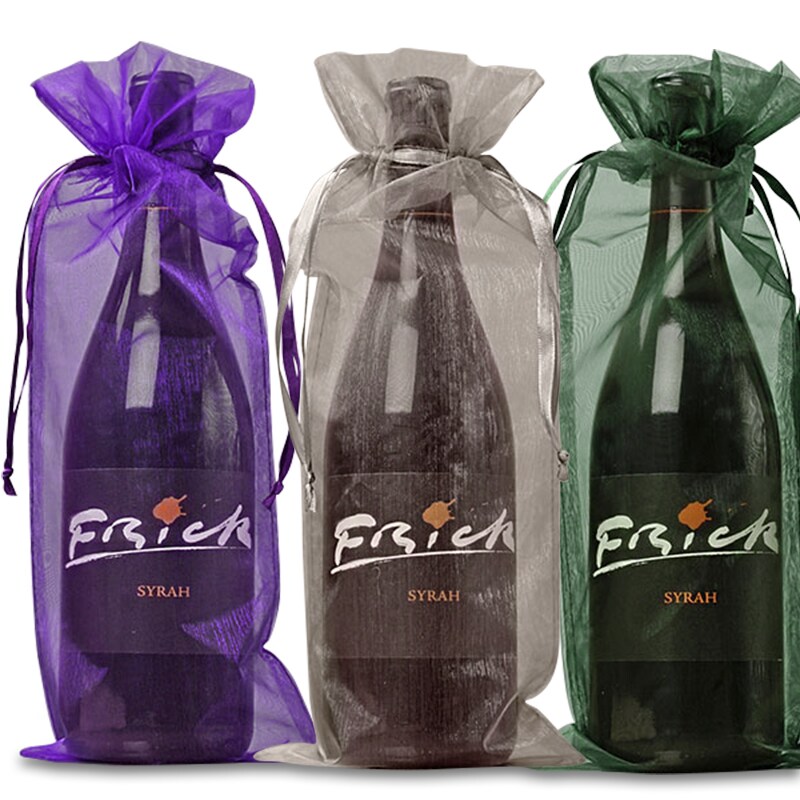 organza wine bags