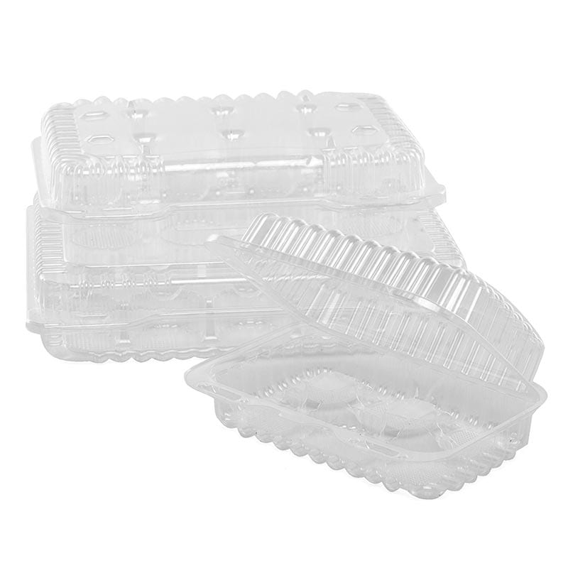 Clear PET Clamshell Mini Cupcake Containers | Shop PaperMart.com