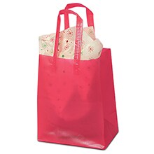 pink grocery bags