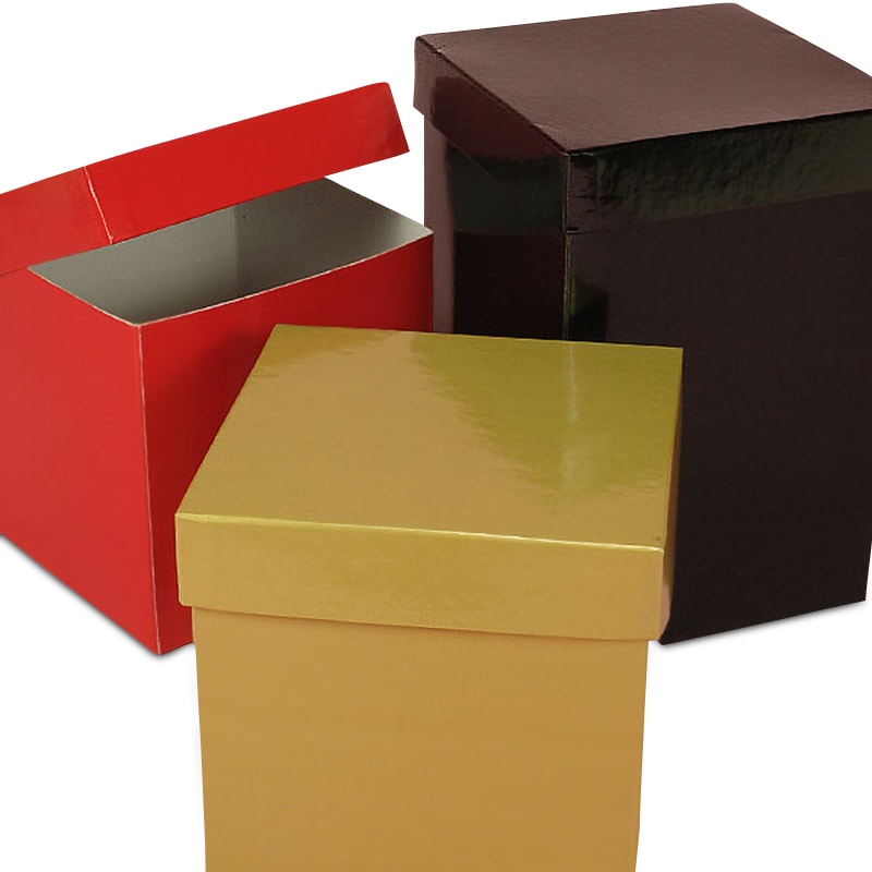 Premium Two Piece Gloss Colored T Boxes