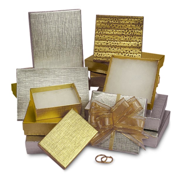 Metallic Jewelry Boxes