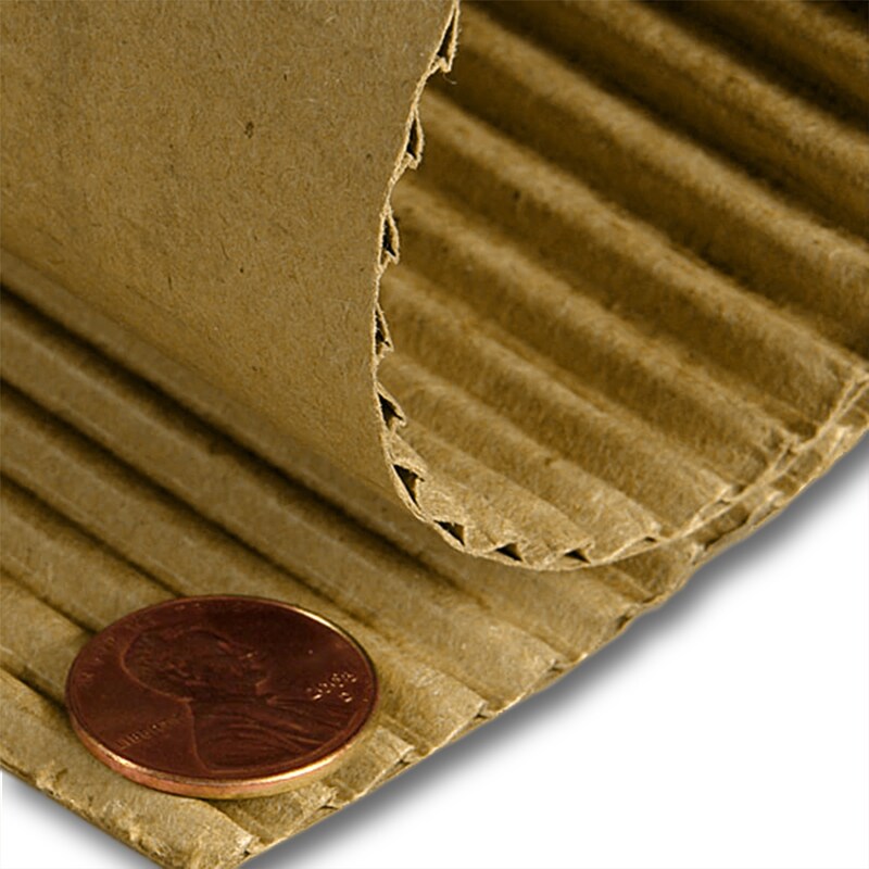 Heavy Duty "B" Flute Corrugated Paper Rolls