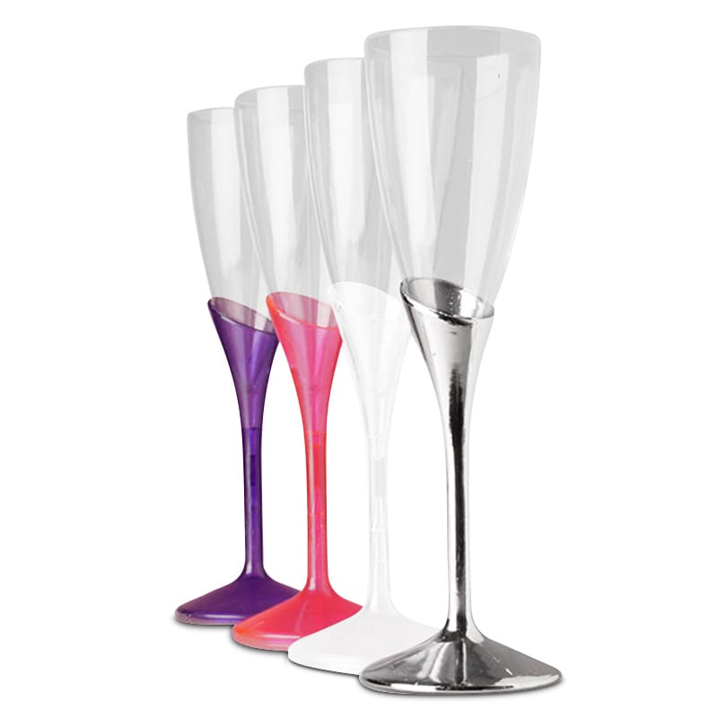 Plastic Champagne Flutes 9733