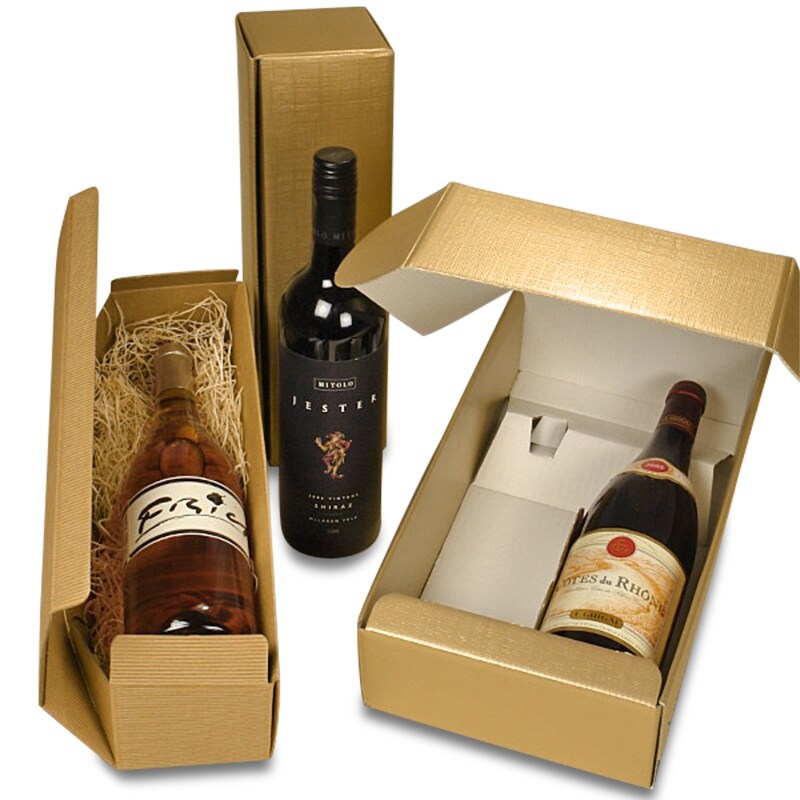 3 Bottle Wooden Wine Box | Decorative Wine Gift Box | Castello