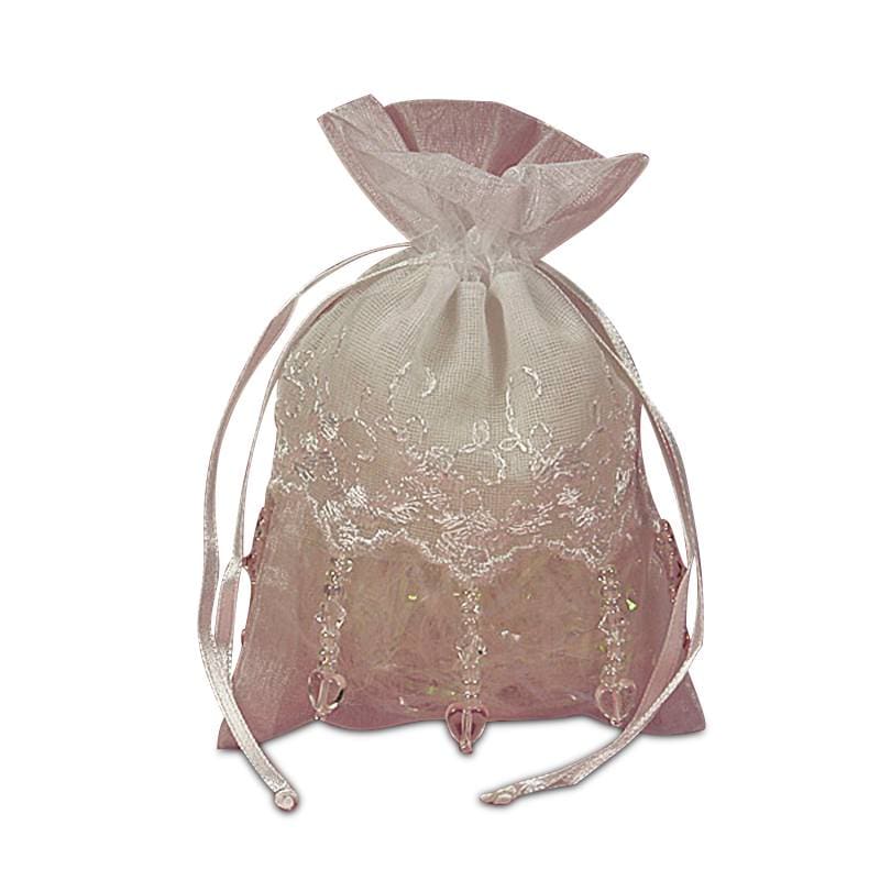 Paw Print Organza Bags