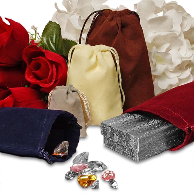 Large Velveteen Jewelry Pouches