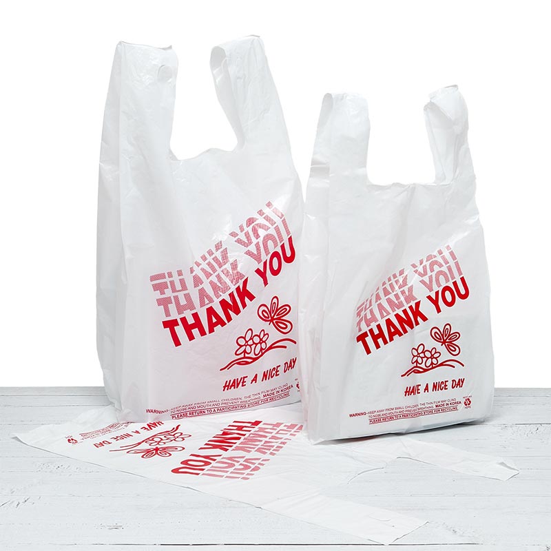 Thank you shopping online bag shirt