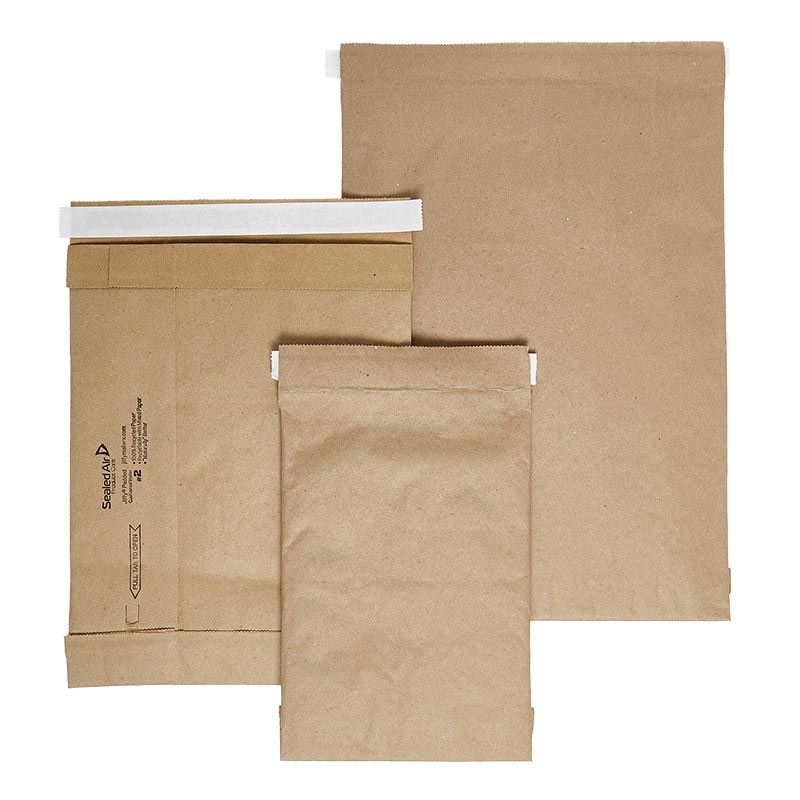 Black Recycled Mailers, Sustainable Packaging Envelopes