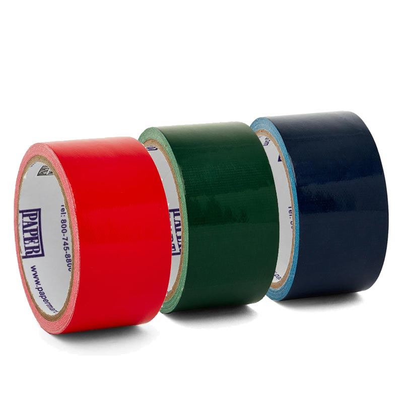 9/16 inch x 10 Yards Red Standard Solid Washi Tape by Paper Mart