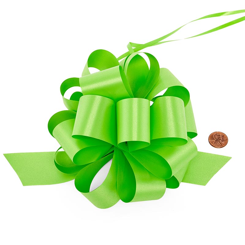 green gift ribbon
