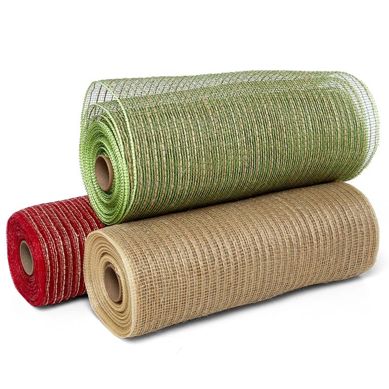 New Poly Deco shops Burlap Mesh Custom Pack