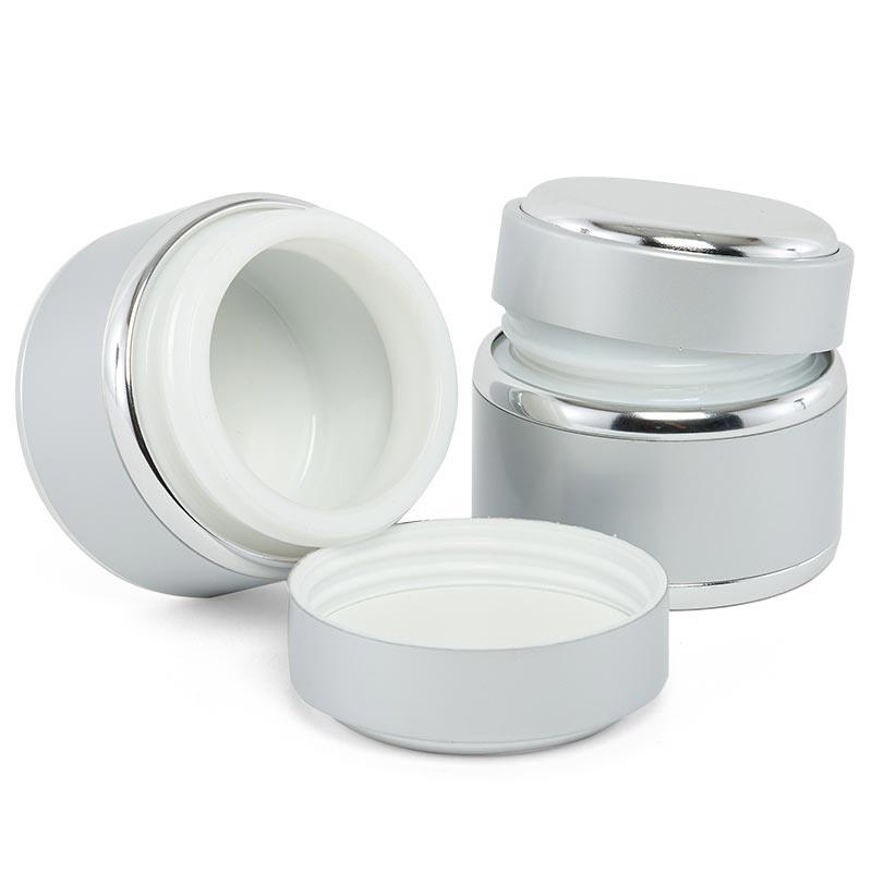 Wholesale High definition Cream Jars - 50ml Metal Silver Skin Cream Small  Tin Containers Tea Candle Round Aluminium Tin – GO WING manufacturers and  suppliers