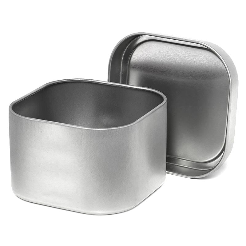 Square sale tin canisters