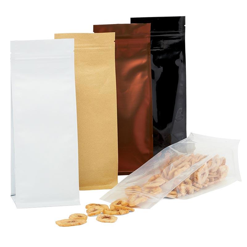 6 x 12, Clear, Bottom-loading, Tamper Evident Barrier Zipper Bags