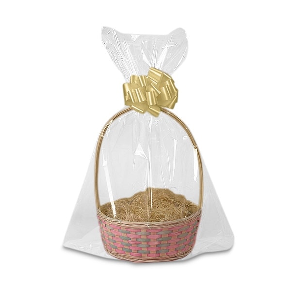 Plastic bags for online gift baskets