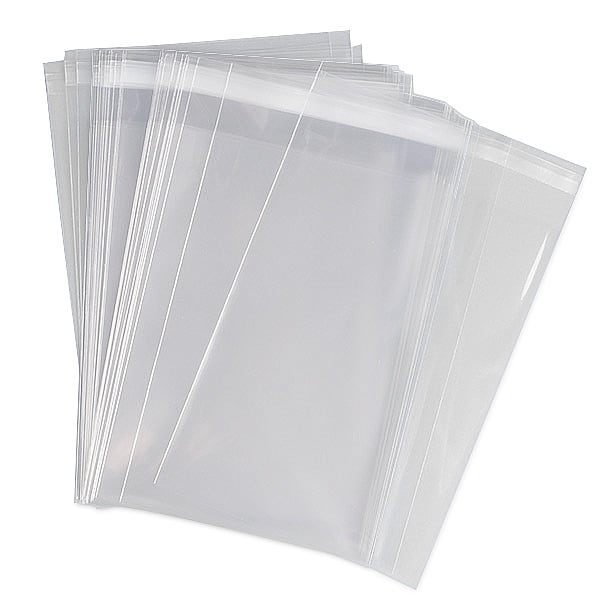 PE Long Shape Clear Zip Lock bags Rectangle Plastic Thick