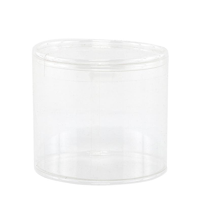 Large Round Plastic Container - 9-15/16″ x 3-9/16″ - 250C
