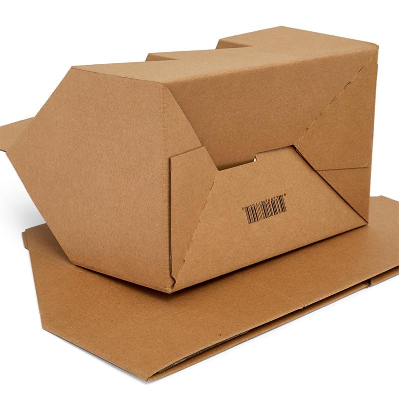 Bottles cardboard box, 6-pack wine 320x245x390mm, pack of 100pcs