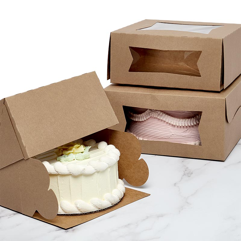 White Bakery Cake Box With Window, Luxury Bakery Boxes, Large Cake Portable  Packaging Paper Box - Buy China Wholesale Food Boxes $0.12 |  Globalsources.com