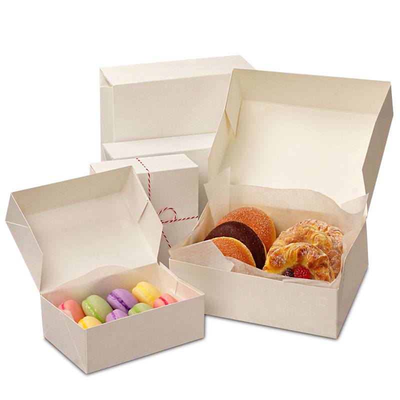 BULK PACK 50 x 10 inch white 2 pc cake boxes and lids from only £24.23