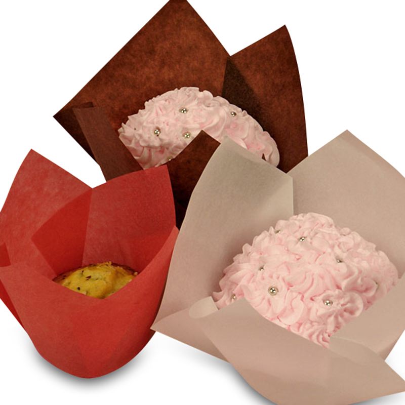 Tulip muffin outlet papers