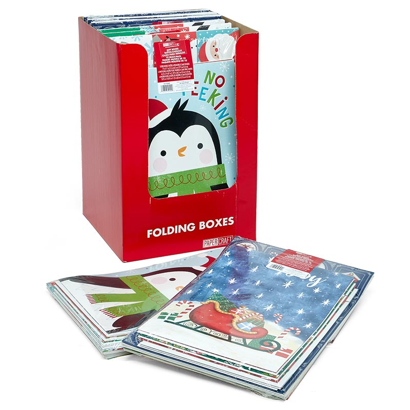 Multipack Holiday Gift Boxes - 80 Pack