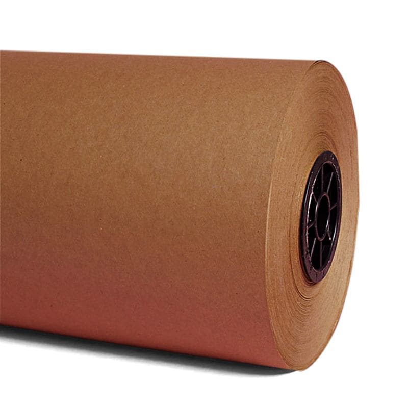 Zezazu Brown Kraft Paper Roll 45 Cm X 30,5 M 100 G, Ideal for