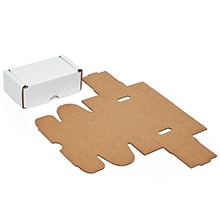 White Tab Lock Mailer Boxes