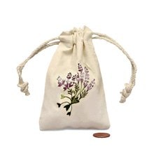 Botanical Embroidered Cotton Muslin Mini Pouches