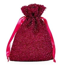 Metallic Glam Fabric Bags