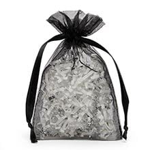 Black Favor Bags