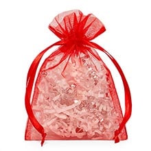 Red Favor Bags