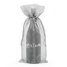 Metallic Fabric Wine Bags