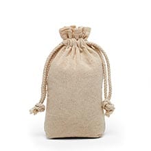 Cotton Muslin Bags with Drawstrings