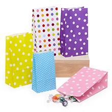 Colored Paper SOS Bags