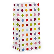 Dot Patterned SOS Food Bags