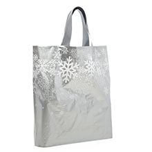 Printed Snowflake LDPE Bags