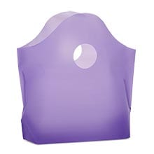 Super Wave Plastic Handle Bags - 2-2.5 mil