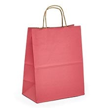 Kraft Tinted Color Shopping Bags