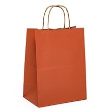 Kraft Tinted Color Shopping Bags