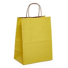 Kraft Tinted Color Shopping Bags