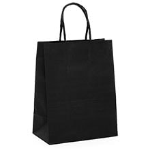 Bright Colored Matte Shopping Bags – White Interior