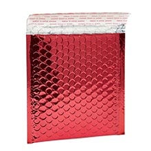 Metallic Colored Padded Envelopes