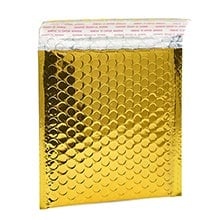 Metallic Colored Padded Envelopes