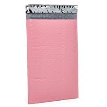 Matte Colored Bubble Mailing Envelopes: Polyethylene