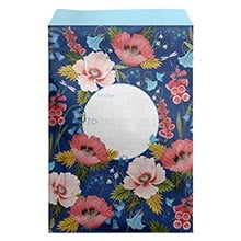 Patterned Mailing Envelopes with Removable Foam Liner - 11" X 15-1/2"